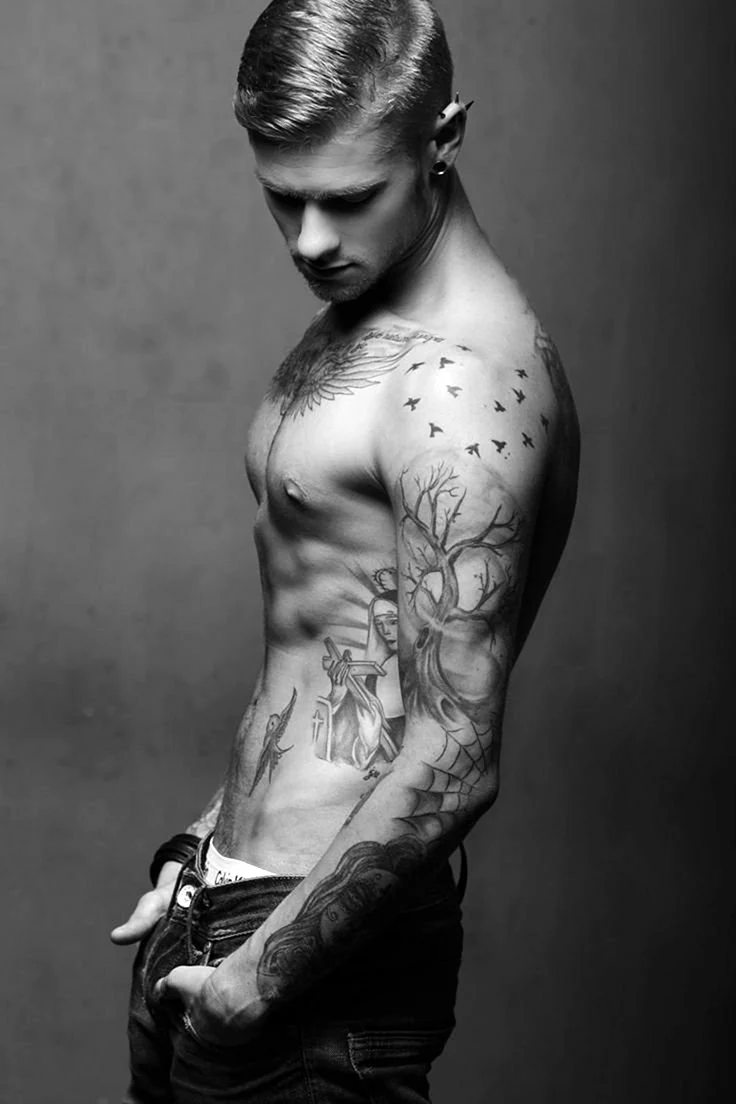 Стефан Джеймс модель торс