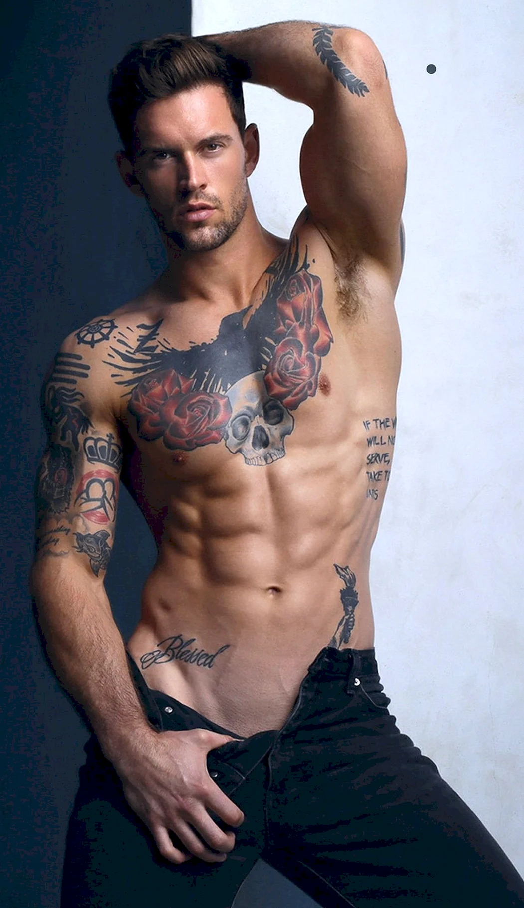 Мужская тату