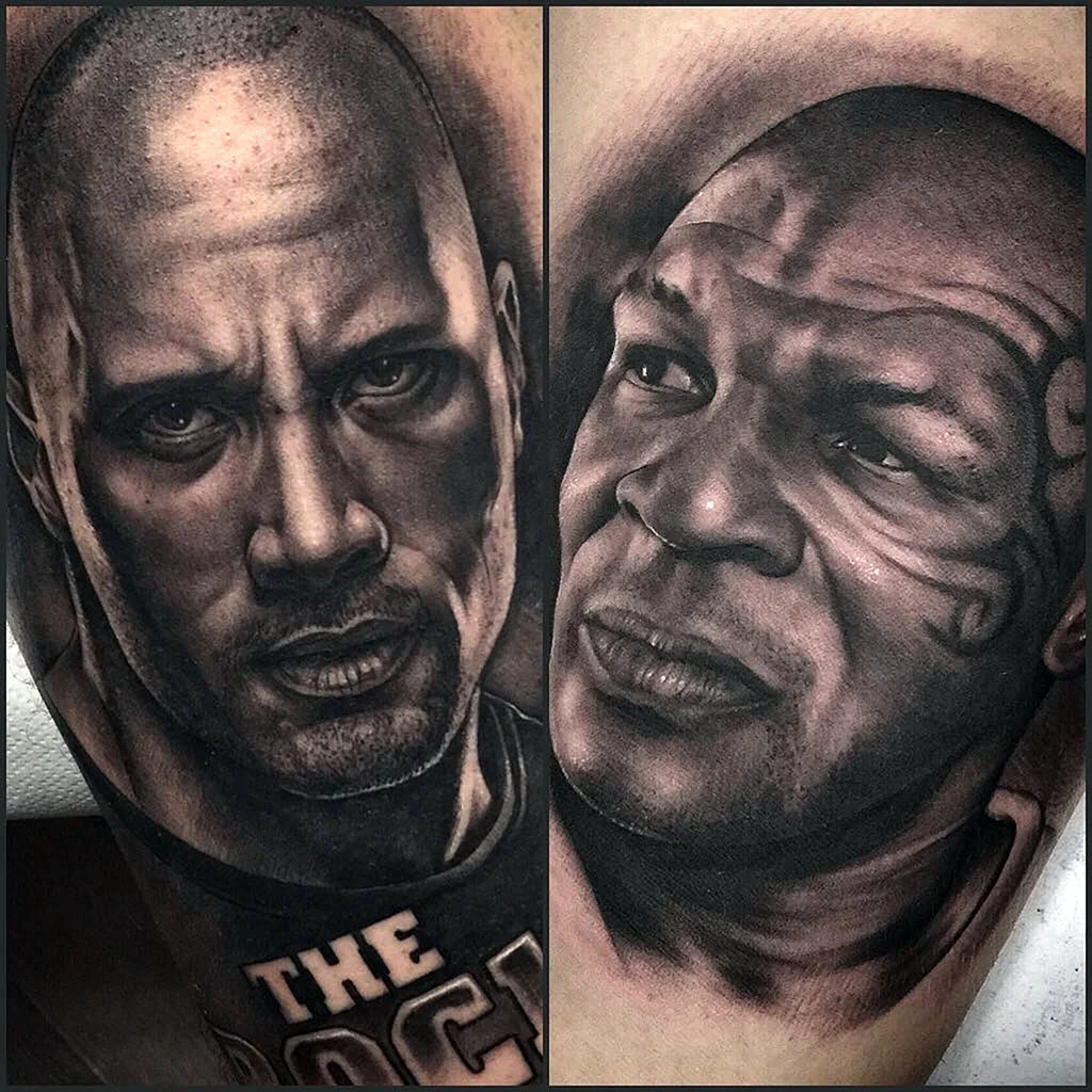 Майк Тайсон Татуировка Мао