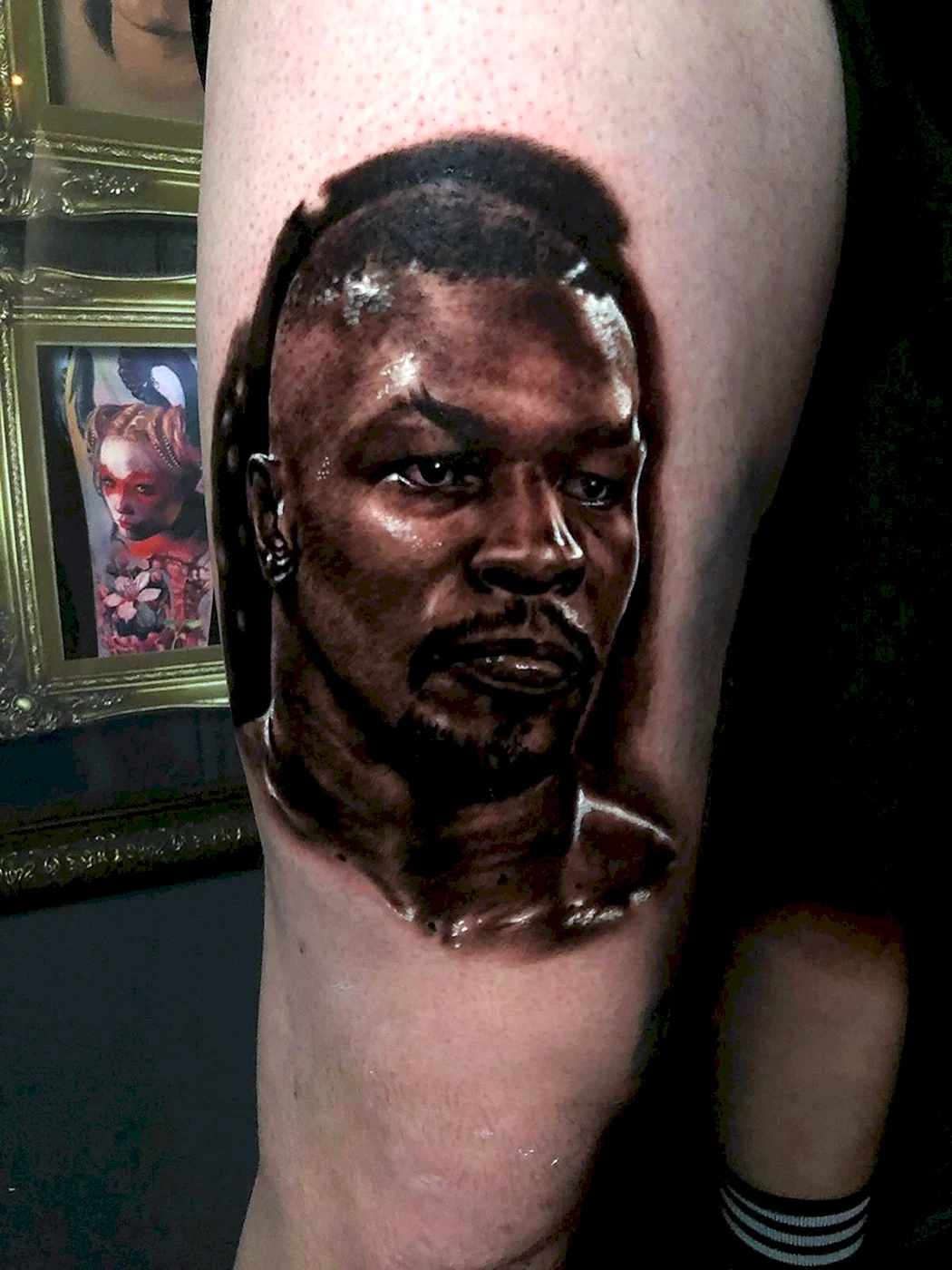 Тату Майк Тайсон 2020