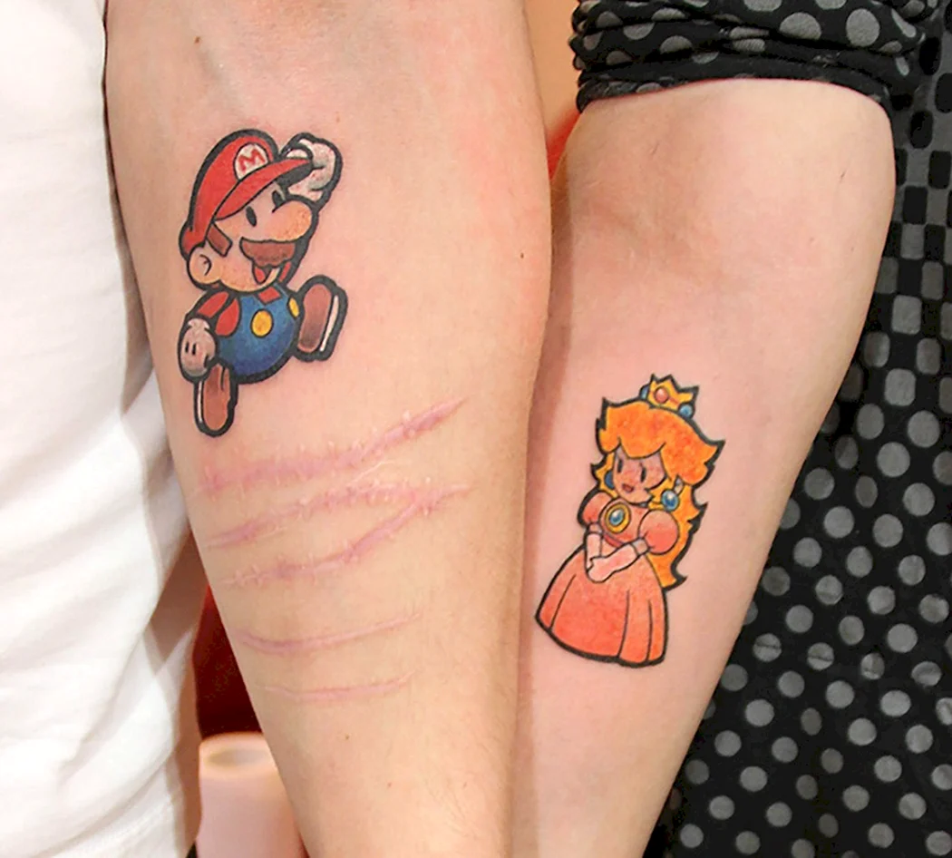 Тату мультяшные