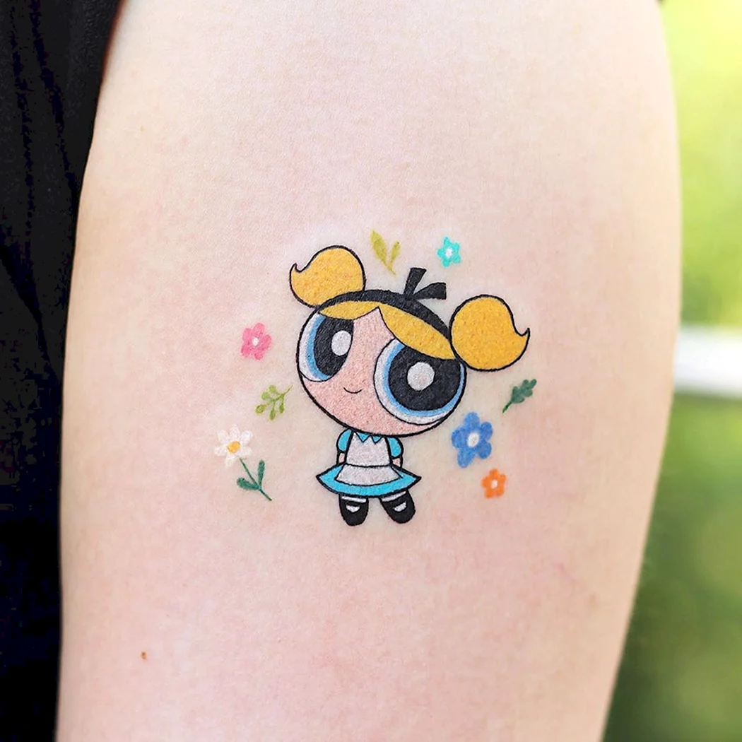 Тату мультяшные