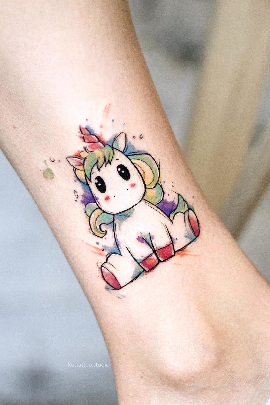 Тату мультяшные