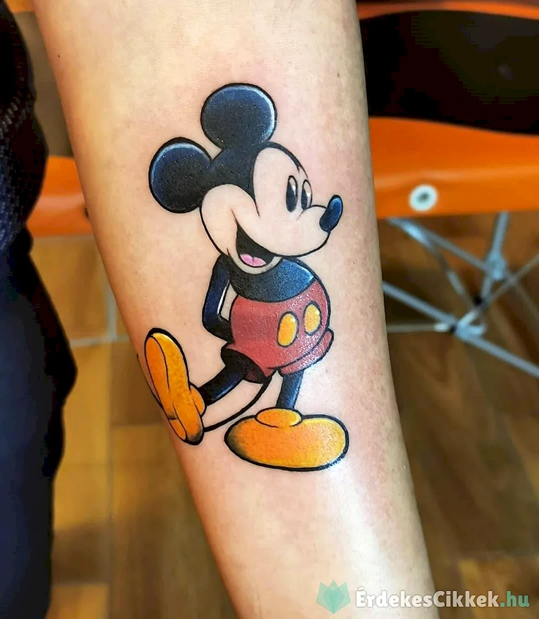 Тату мультяшные