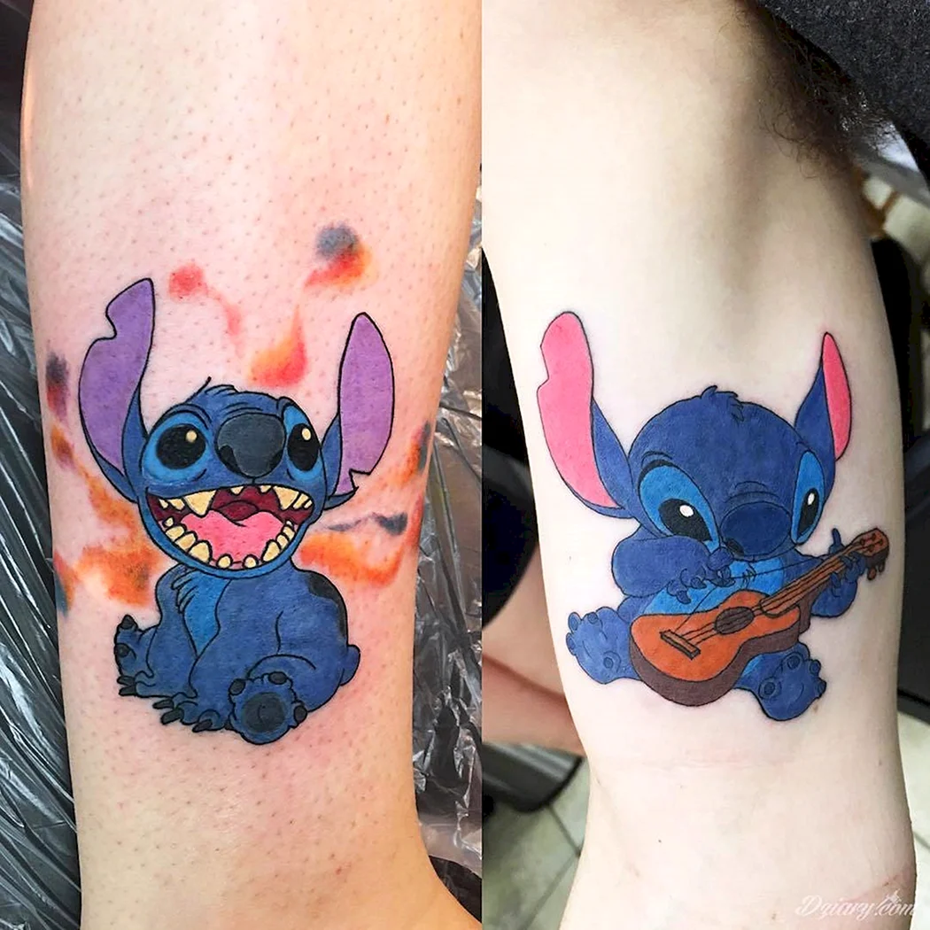 Тату мультяшные