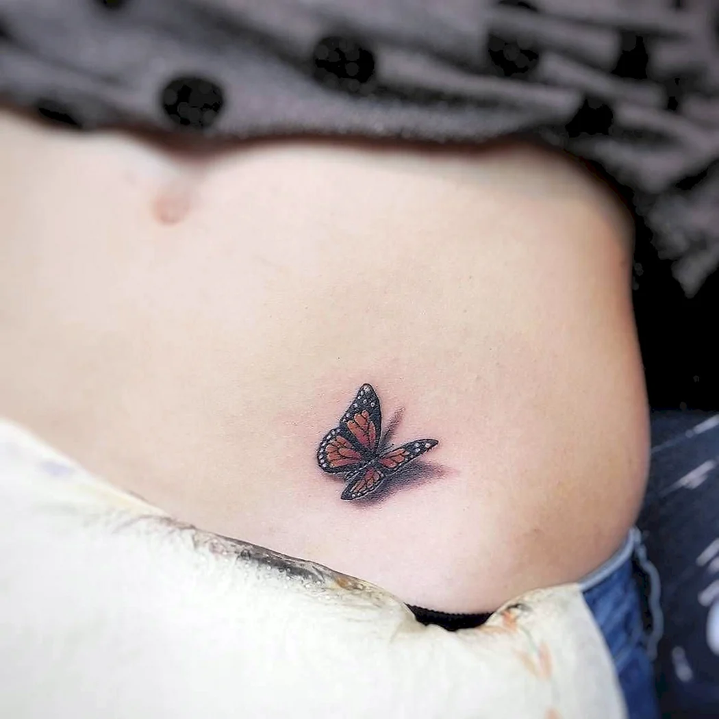 Тату женская маленькая