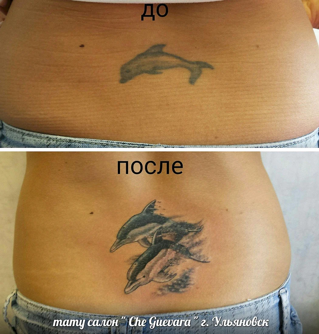 Татуировка в виде календаря