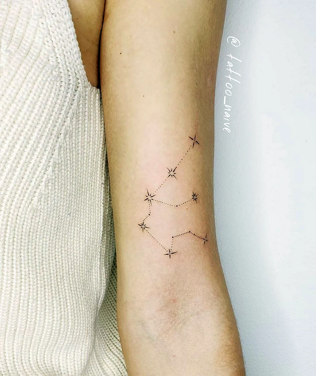 Андромеда Созвездие тату