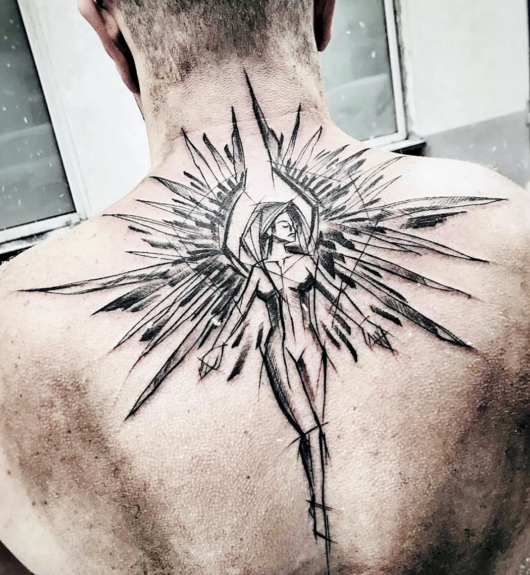 Inez Janiak Татуировки ангел