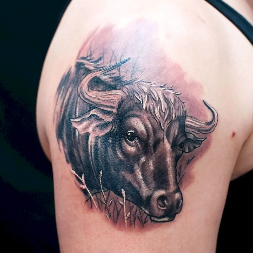 Тату тельца