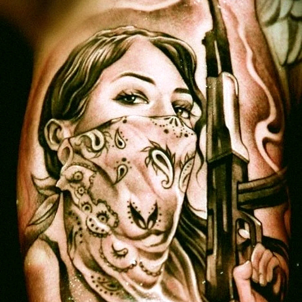 Чикано пистолет