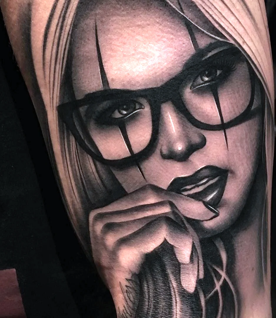 Монахиня тату Чикано
