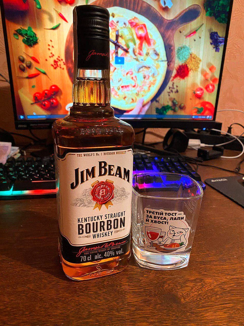 Бурбон виски Джим Бим яблочный
