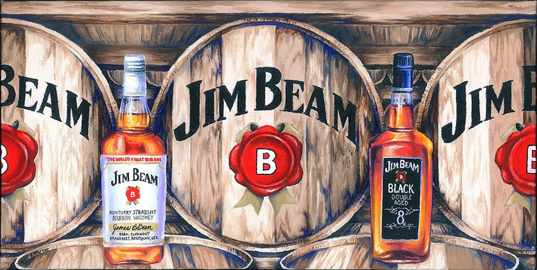 Джим Бим реклама