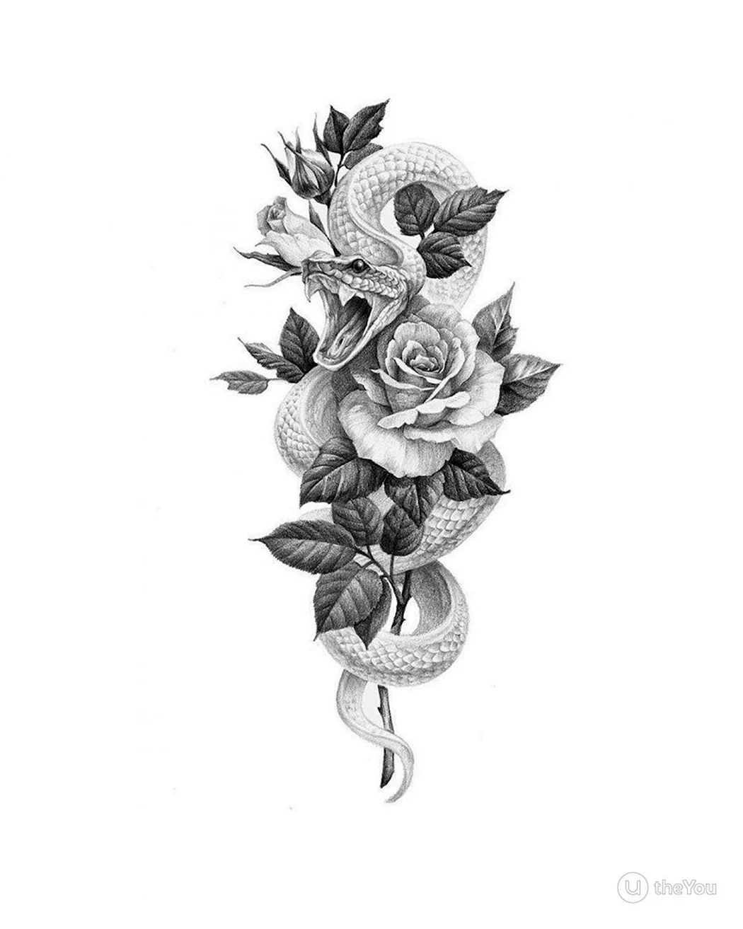 Тату эскизы женские