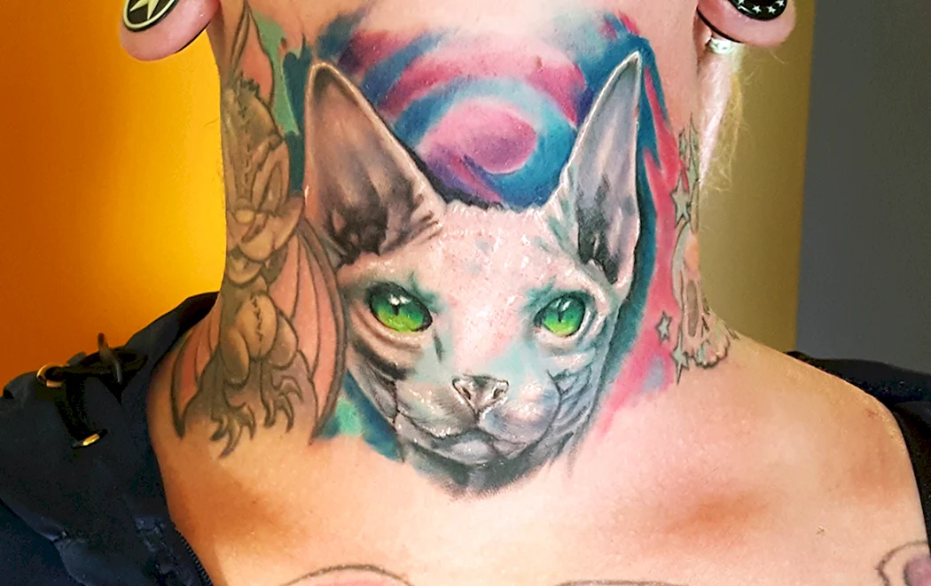 Тату сфинкс