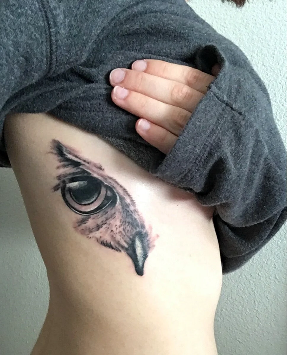 Тату глаза животных