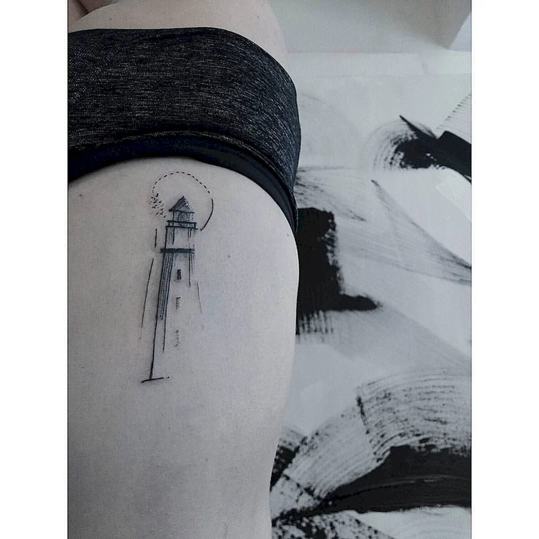 Тату Маяк маленький