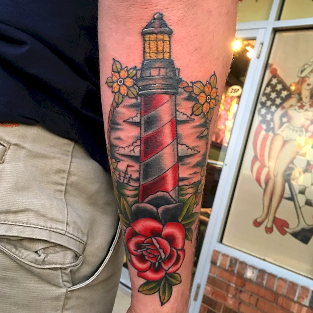 Татуировка Маяк Шепелёвский