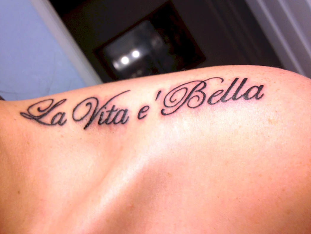 Ла Вита э Белла тату