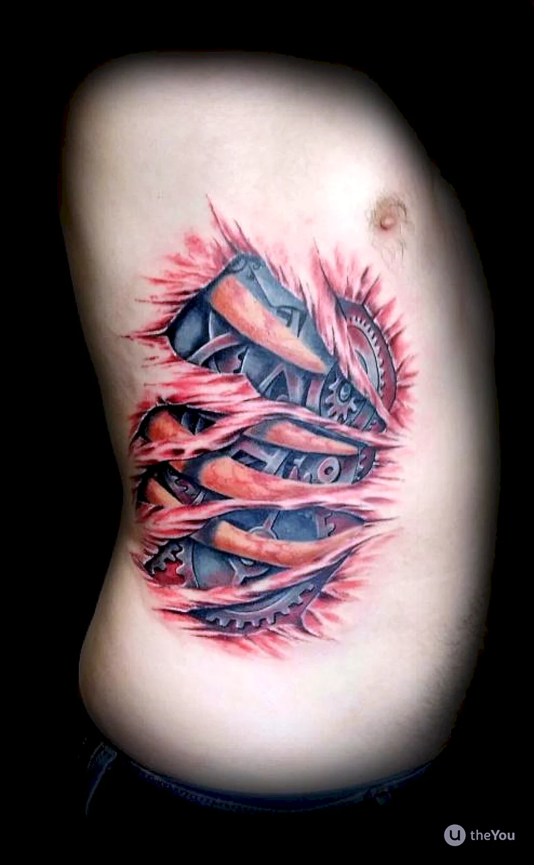 Биомеханика тату реализм