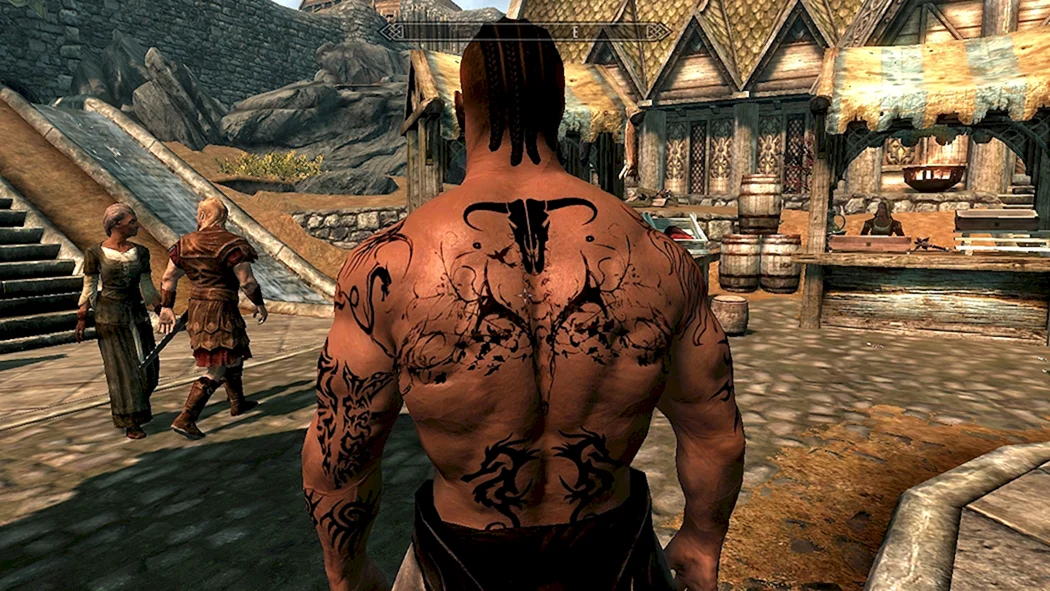 Skyrim тату
