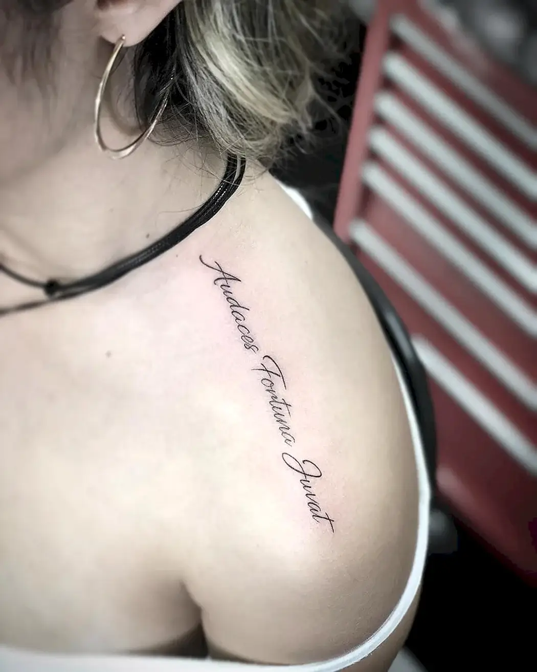 Audaces Fortuna Juvat тату