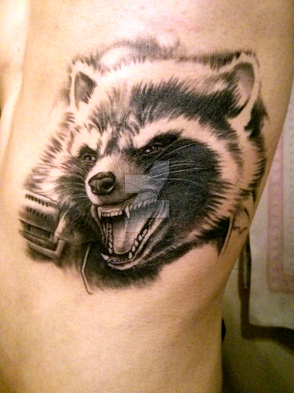 Татуировка Росомаха животное