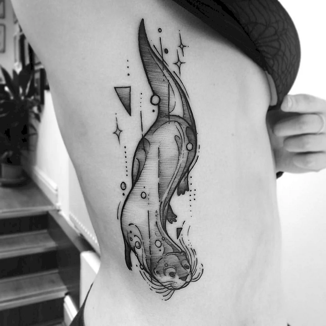 Тату морской котик