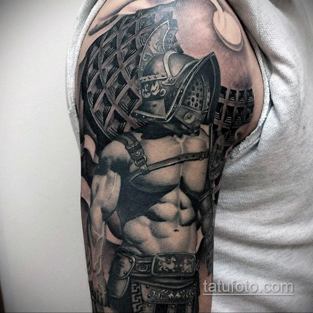 Рукав с гладиатором Спартак