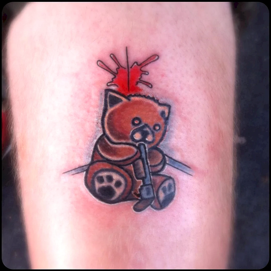 Bearbrick тату