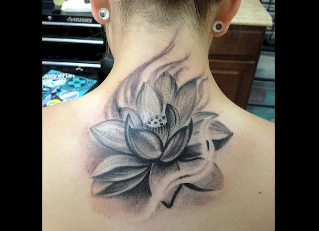 Черный Лотос тату