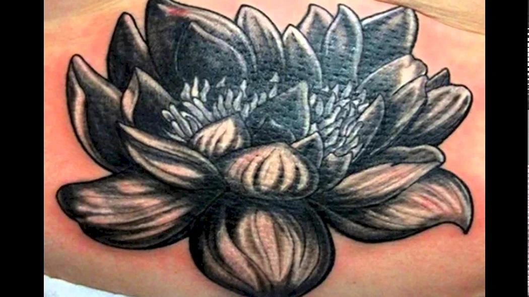 Черный Лотос тату