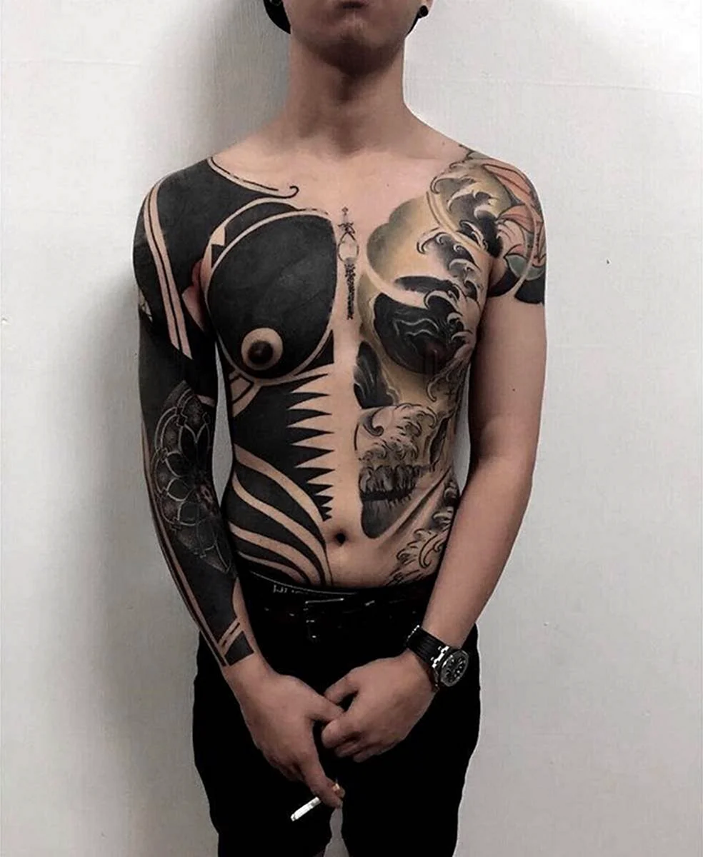 Сайкс blackwork