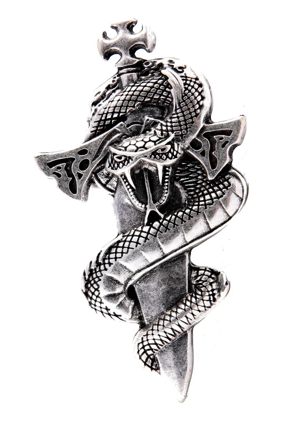 Змея обвивающая меч Вудс