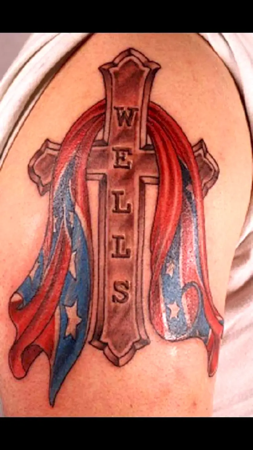 Армянский крест тату