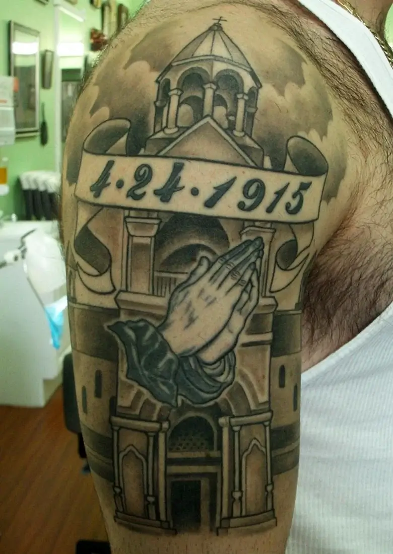 Наколка Церковь