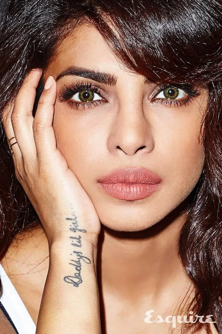 Приянка Чопра тату