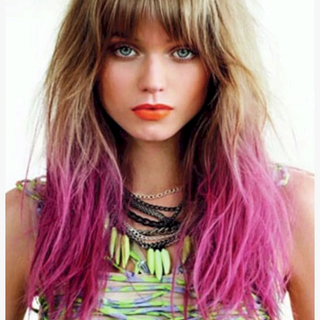 Dip Dye окрашивание волос