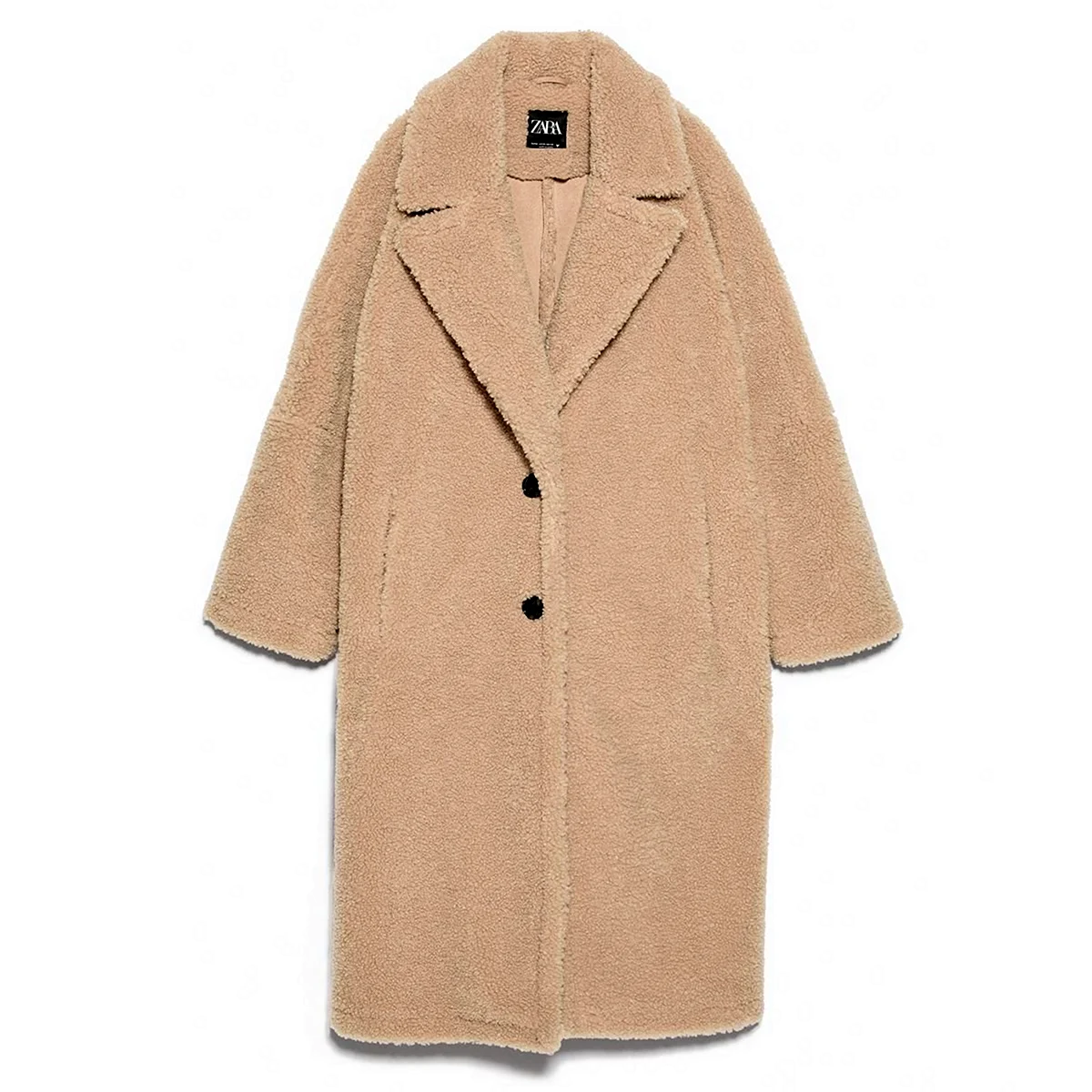 Zara пальто Тедди