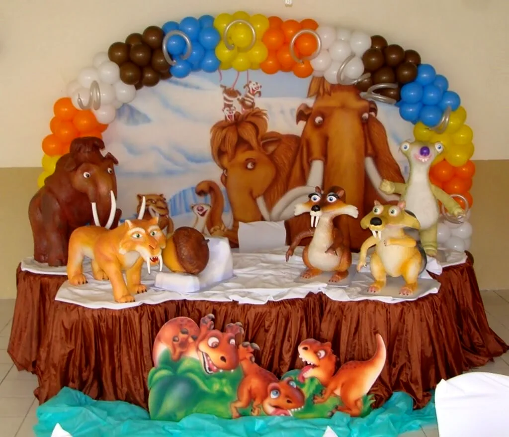 День рождения в стиле Ледниковый период