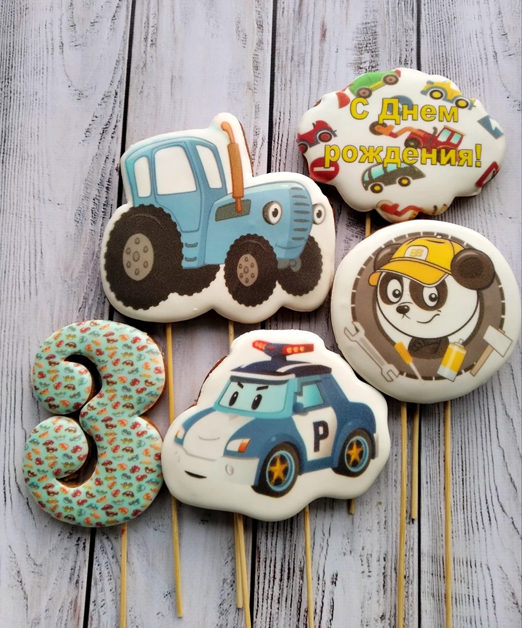 Пряники Робокар Поли