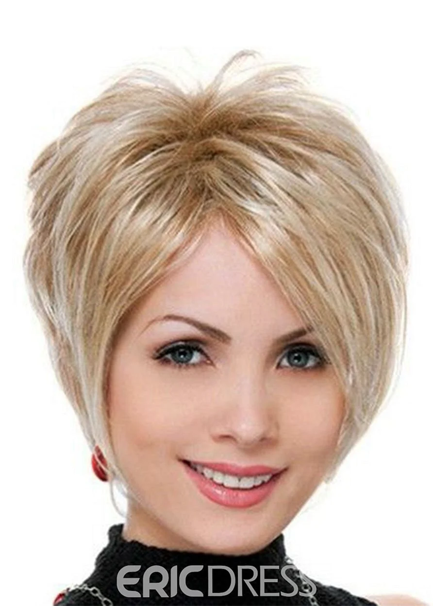 Объемные стрижки на короткие волосы