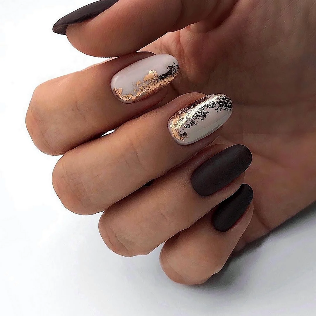 Кофейный маникюр