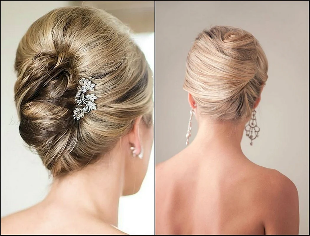 Французский Твист прическа