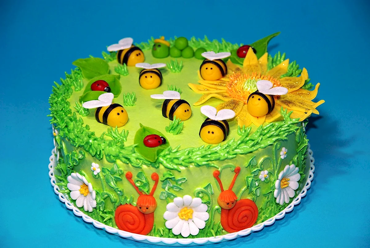 Советский торт Лесная Поляна