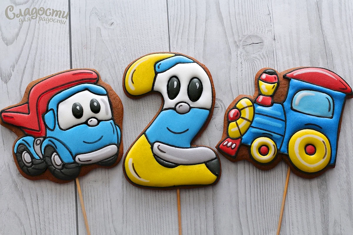 Пряник Грузовичок Лева