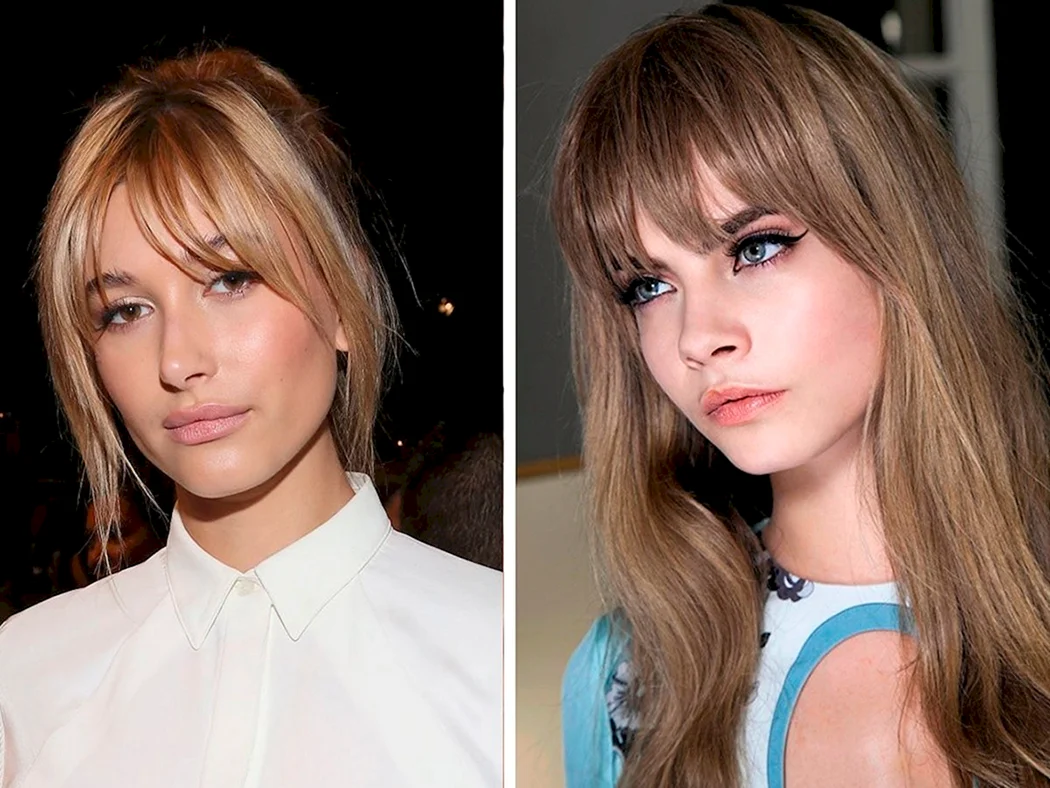 Челка шторка 2020