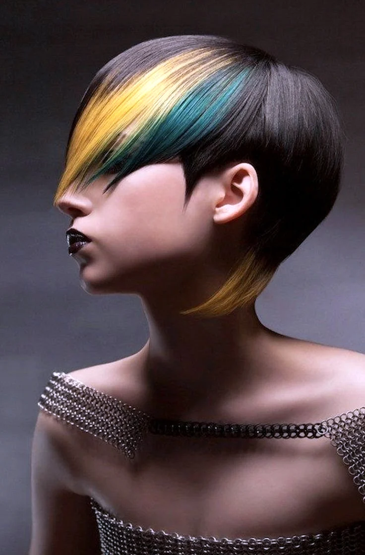 Креативное окрашивание н