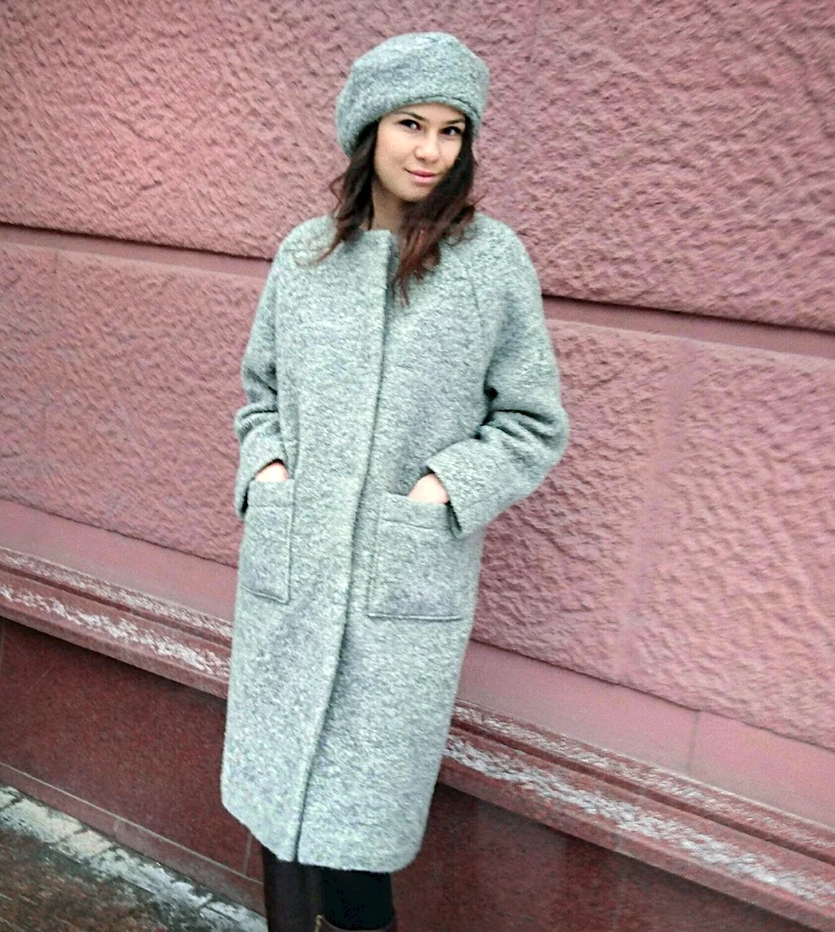 Пальто Керли букле